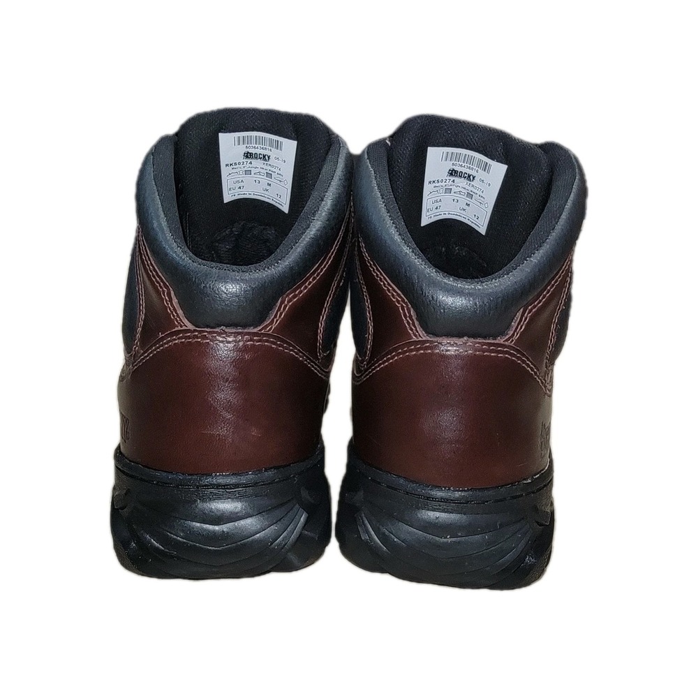 Rocky S2V Jungle Hunter Mens Waterproof Leather Hiking Boots RKS0274 Size 13 M - Picture 8 of 12